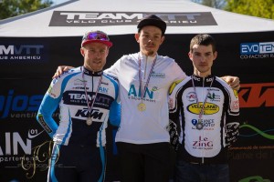 Amberieu VTT Podium Guillaume