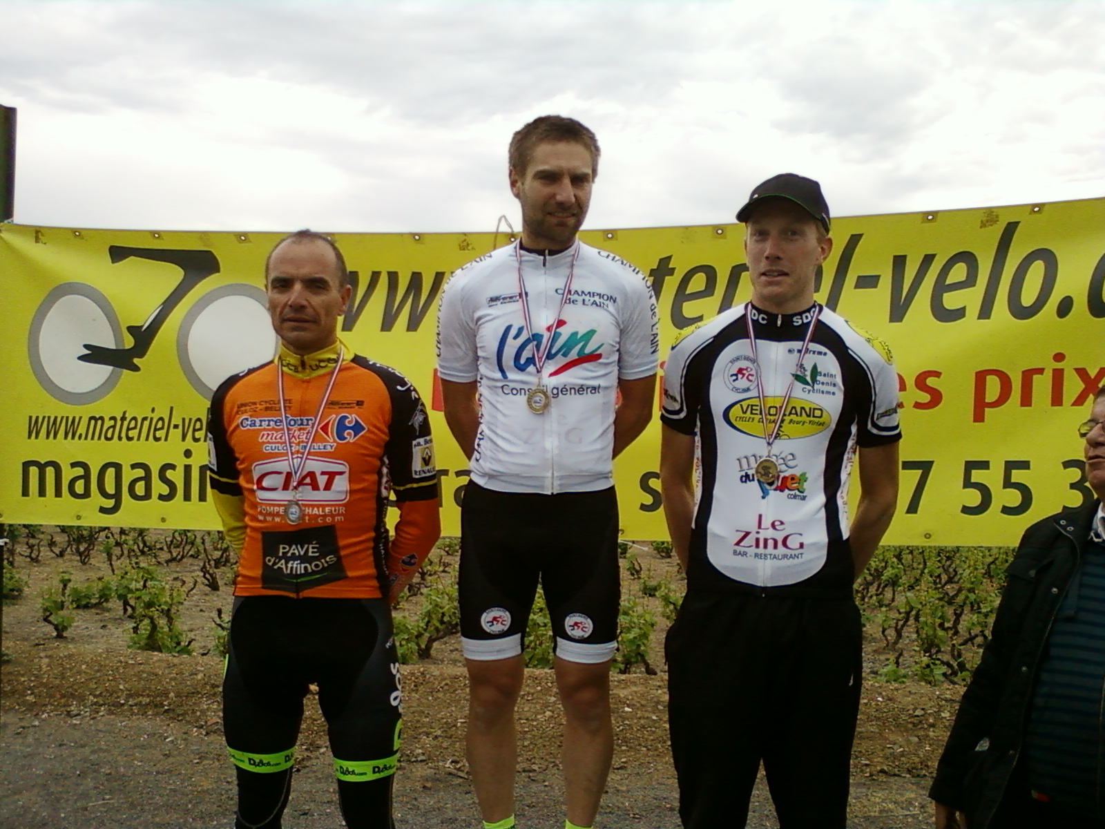 Résultats week-end du 8 mai : Julien Clermidy champion de l’Ain FFC Pass’Cyclisme