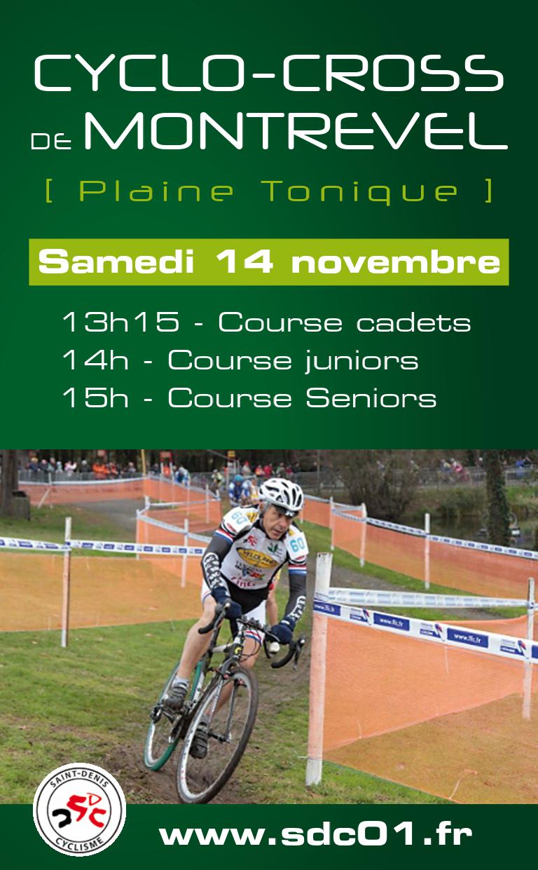Cyclo-cross de Montrevel en Bresse : Samedi 14 novembre
