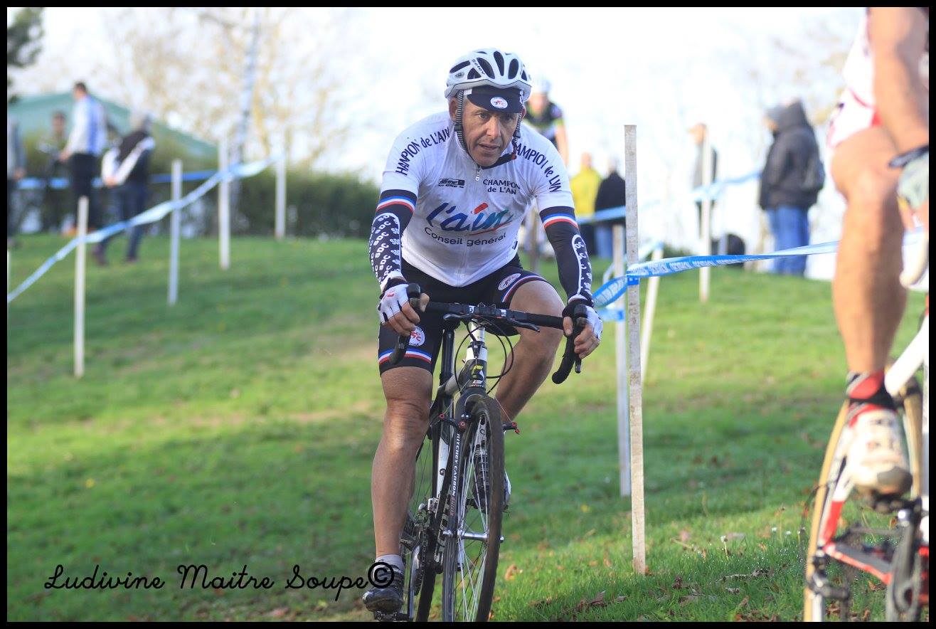 Daniel Perret champion de France Master FFC de cyclo-cross
