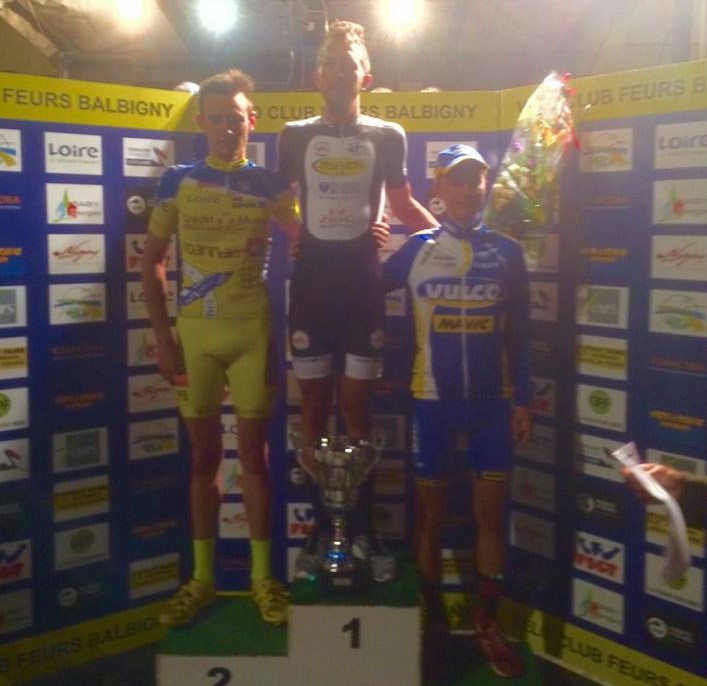 Nocturne de Feurs : 4ème victoire de la saison pour Baptiste Chardon