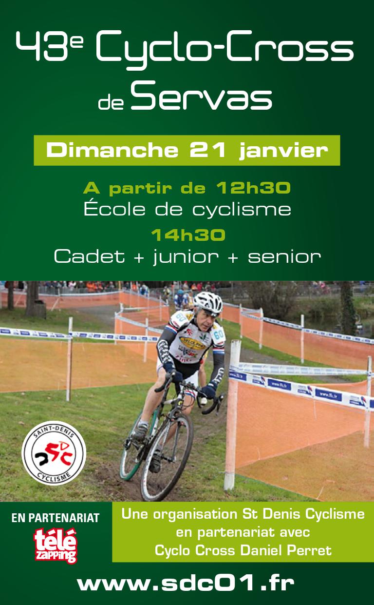 Cyclo-cross de Servas : Dimanche 21 janvier 2018