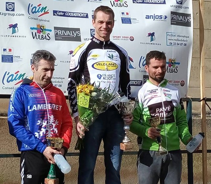 Premier podium de la saison