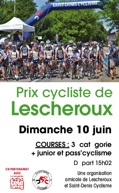 Prix de Lescheroux : Dimanche 10 juin