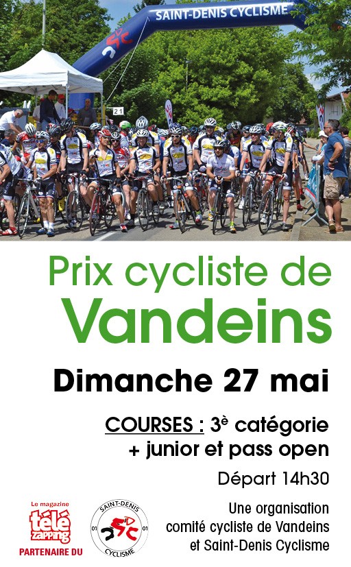 Prix de Vandeins : Dimanche 27 mai